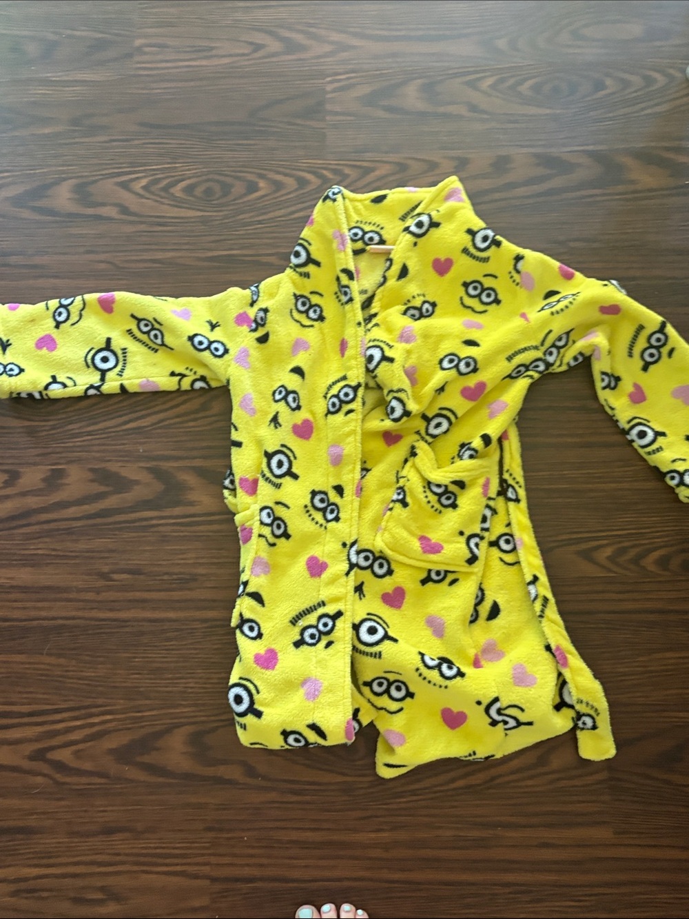 Girls Minions Robe